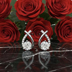 Seraphina Twist Diamond Studs