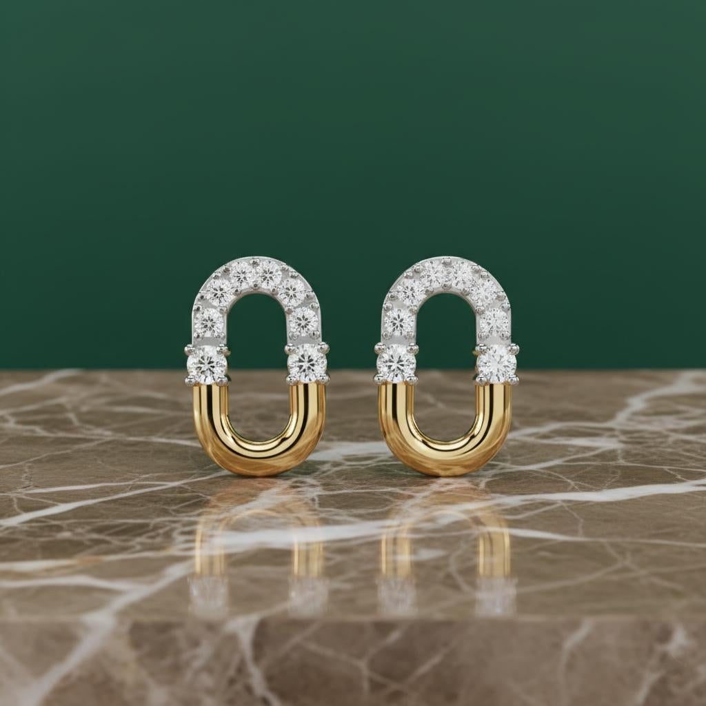 Eera Diamond Huggie Earrings