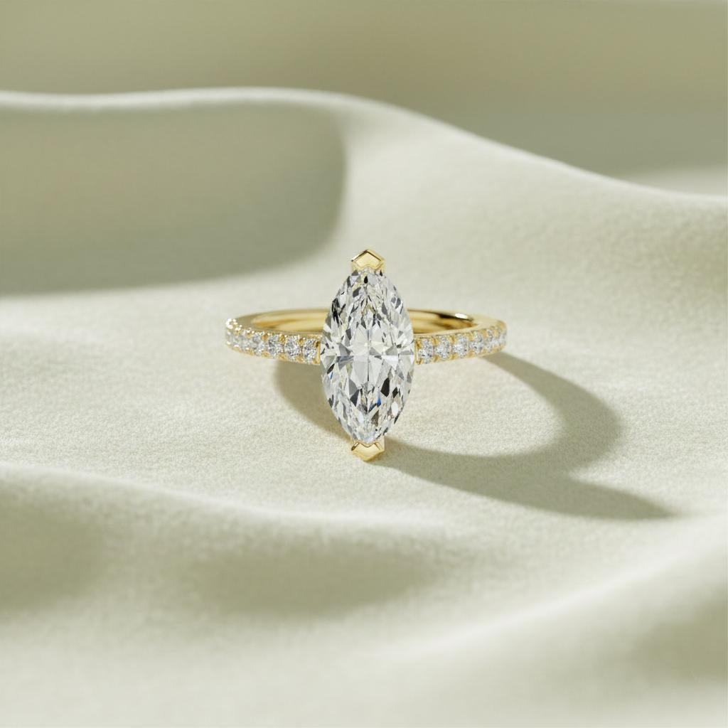 Solitaire Marques Sparkle Ring
