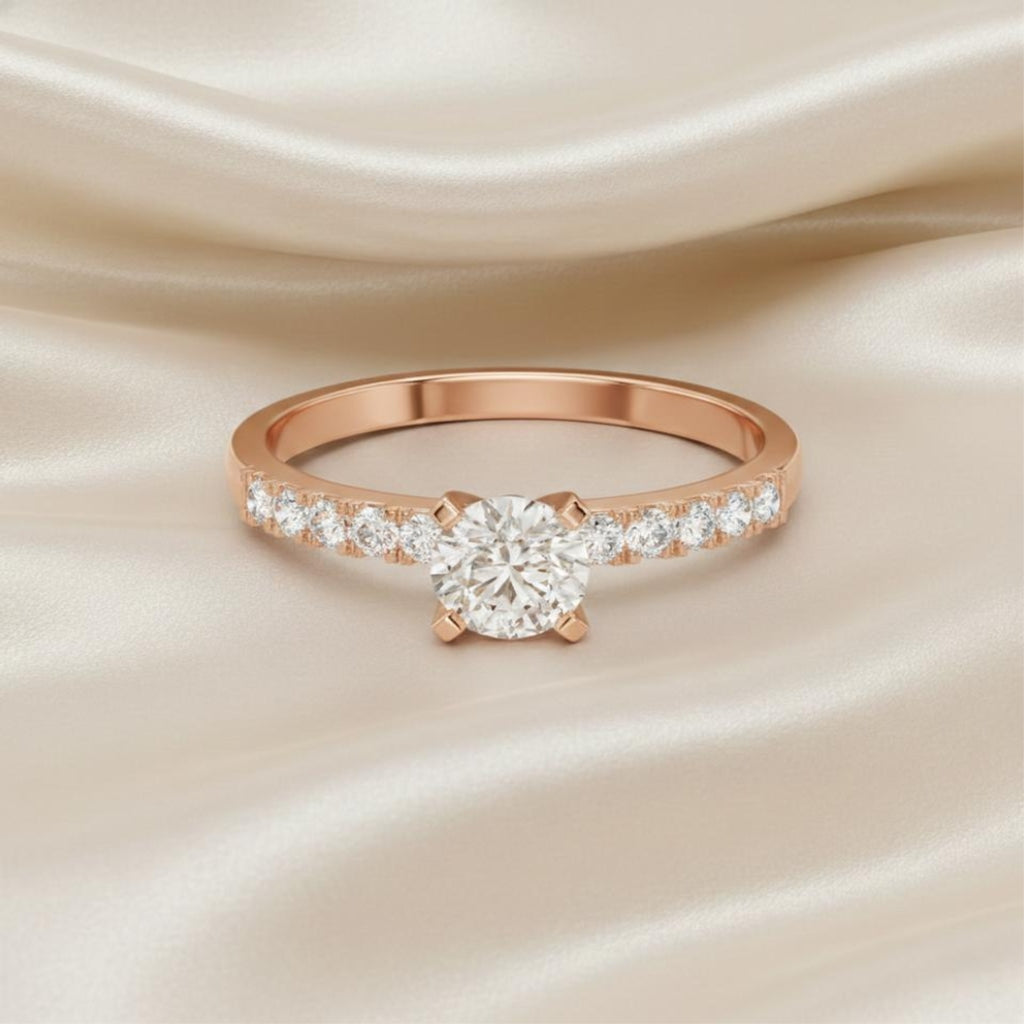 Classical Spark Diamond Ring