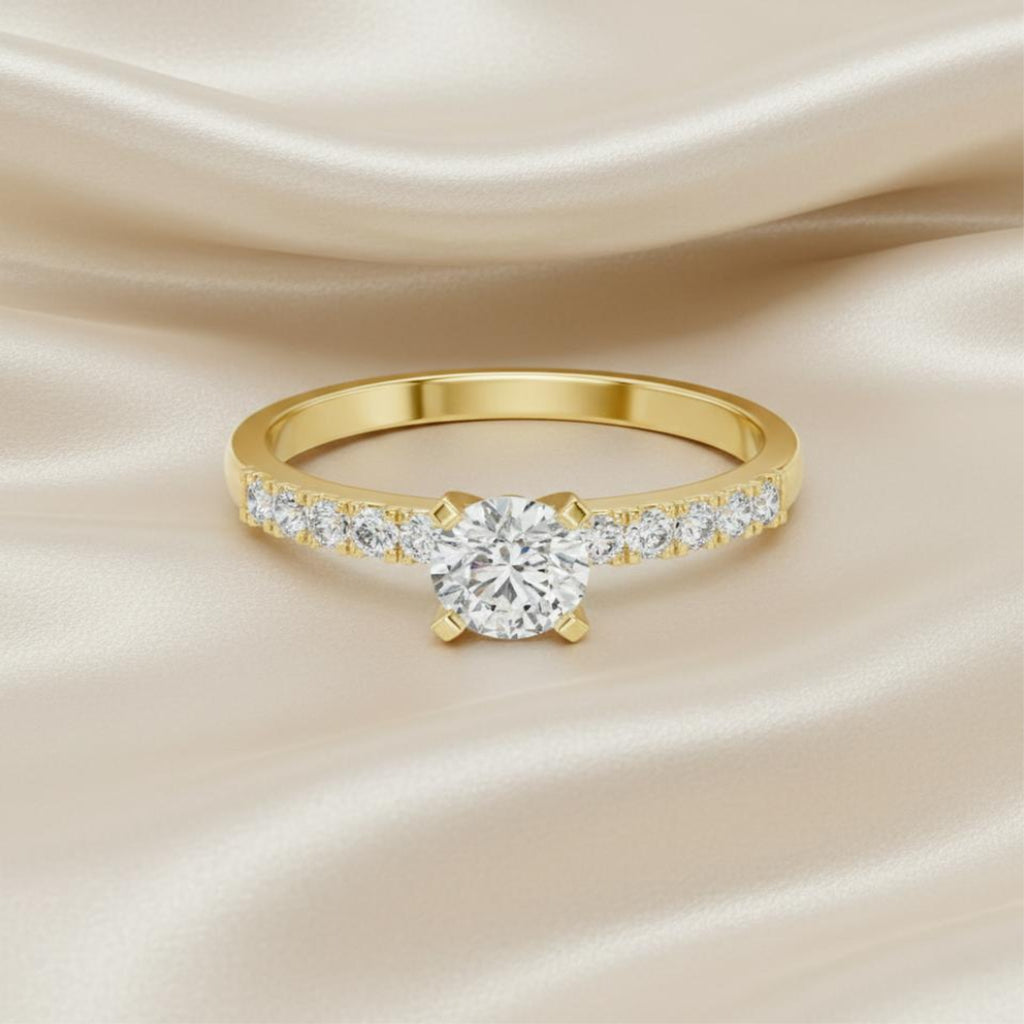 Classical Spark Diamond Ring Main image
