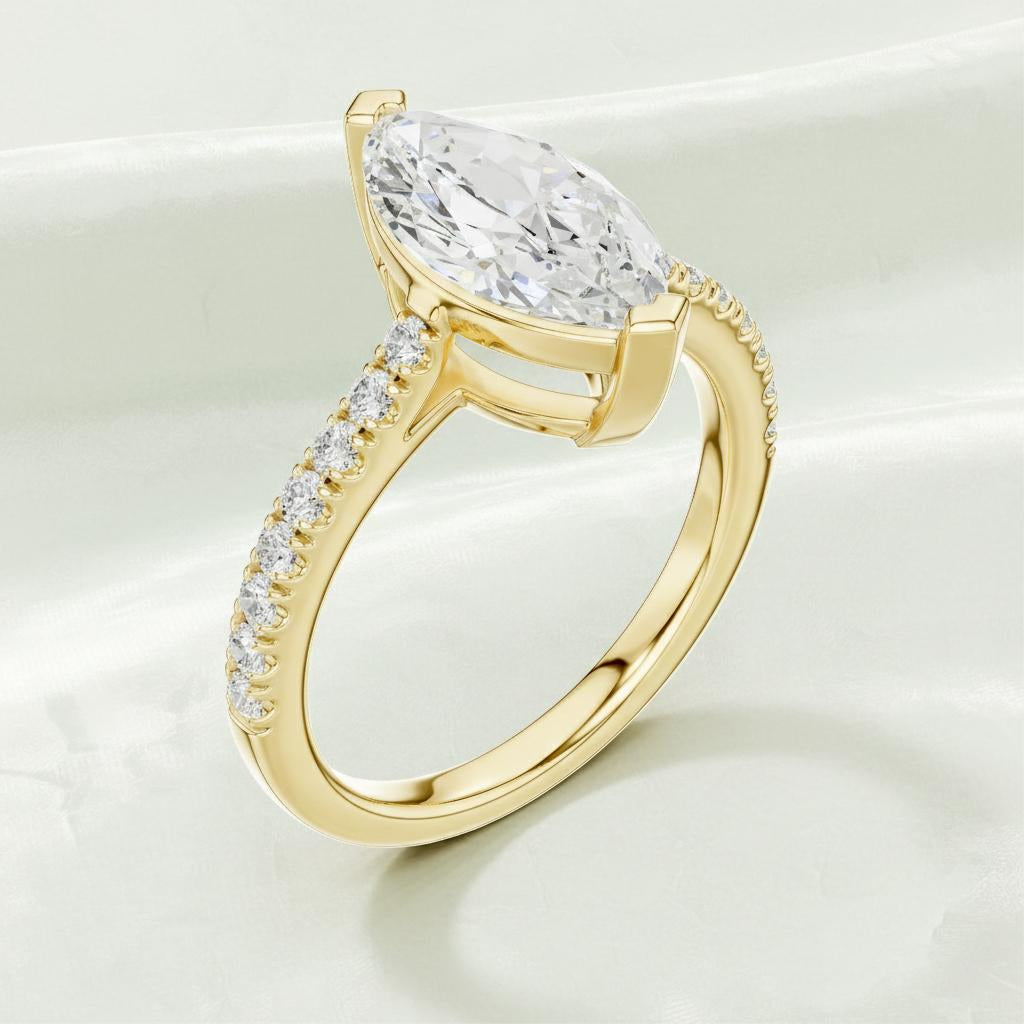 Solitaire Marques Sparkle Ring