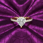 True Love Heart Solitaire Ring