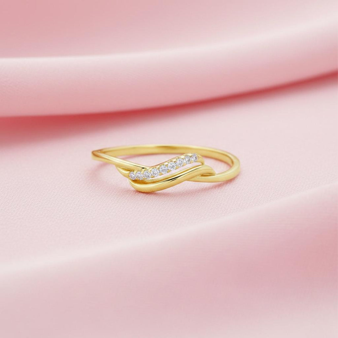 Eternal Ribbon Diamond Ring Main image
