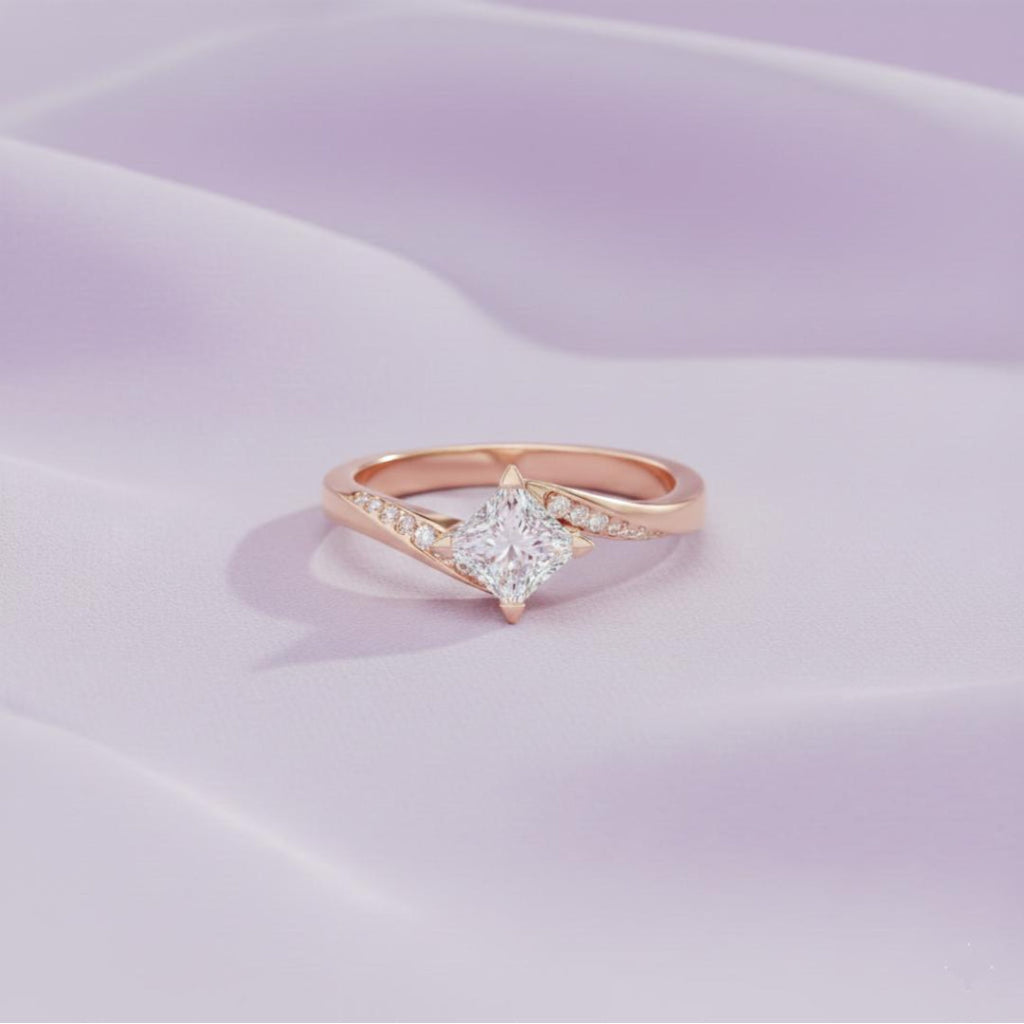 Love Twist Princess Ring