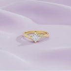 Love Twist Princess Ring