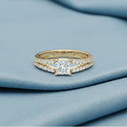 Princess Dobbel Band Spark Ring