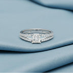 Princess Dobbel Band Spark Ring