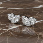 Marquise Royale Diamond Studs