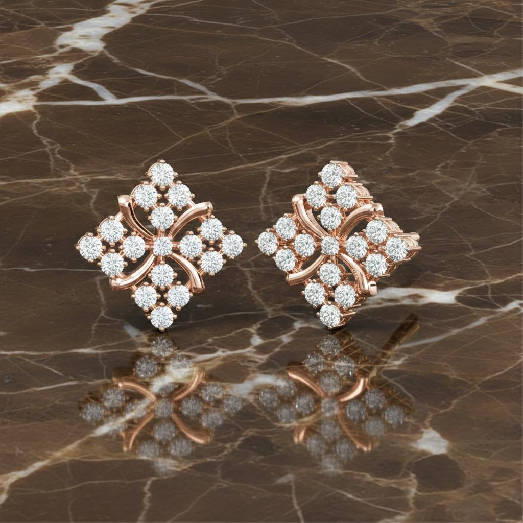 Eivina Luxe Cluster Studs