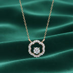 Neina Halo Diamond Pendant