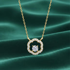 Neina Halo Diamond Pendant