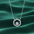 Neina Halo Diamond Pendant