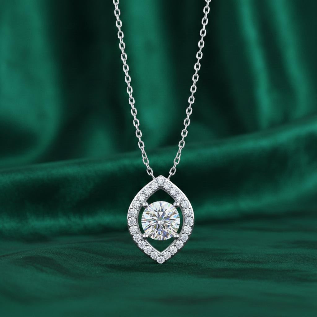 Solitaire Loving glance Diamond Pedant