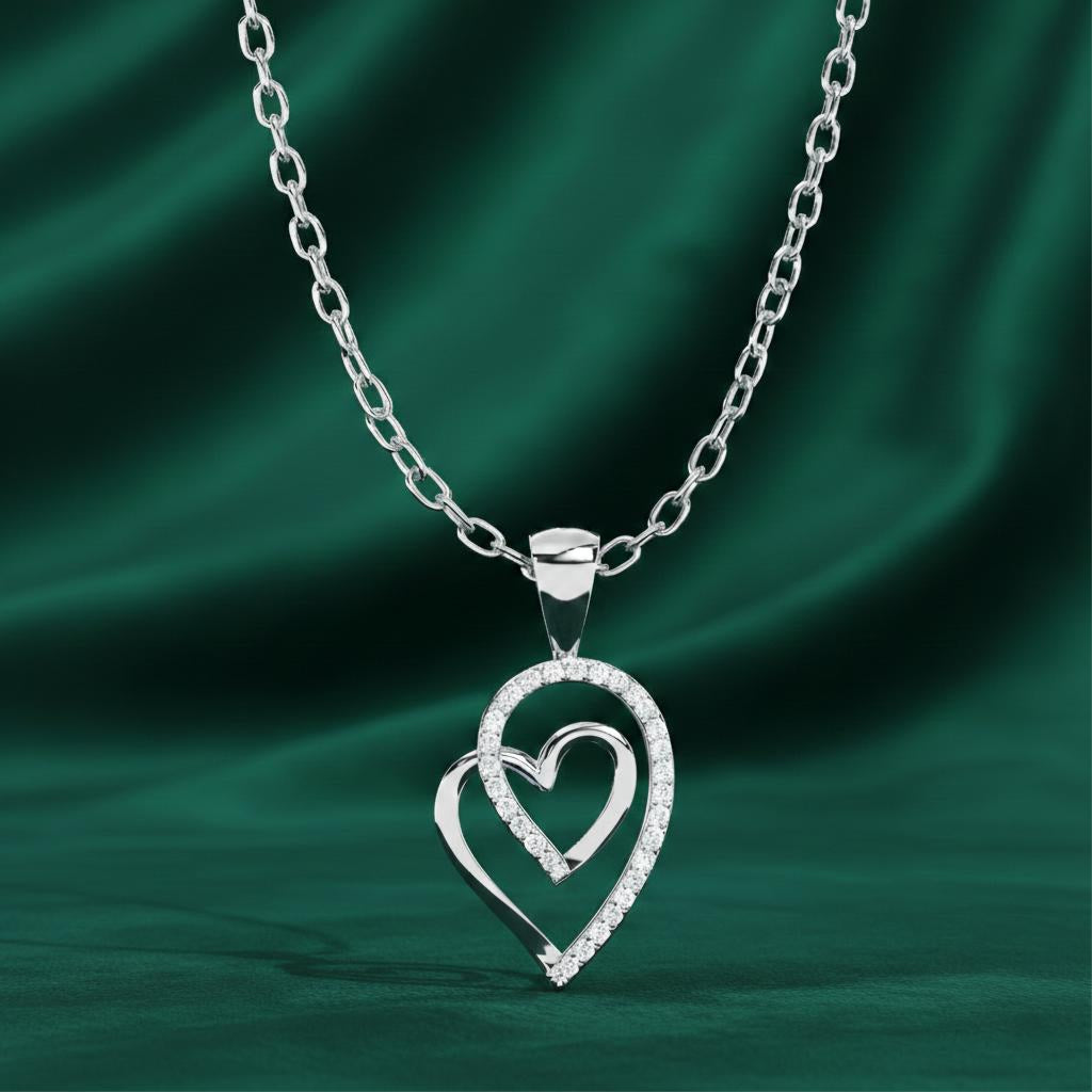 The Sovereign Lumiere Heart Pedant