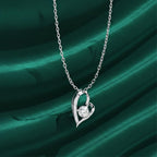Ever-Luxe Heart diamond Pedant