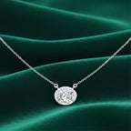 Solitaire Bezel Diamond Pendant
