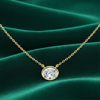 Solitaire Bezel Diamond Pendant