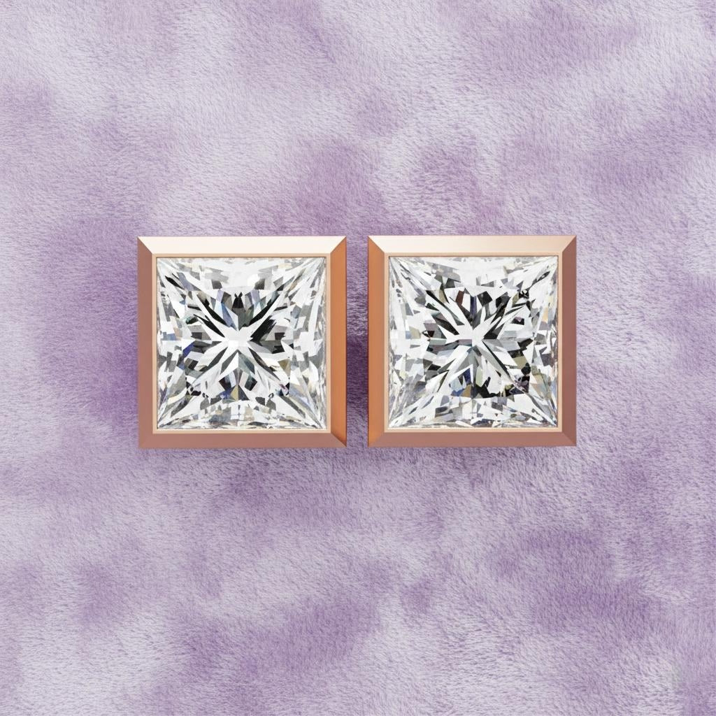 Luxe Prism Princess Studs