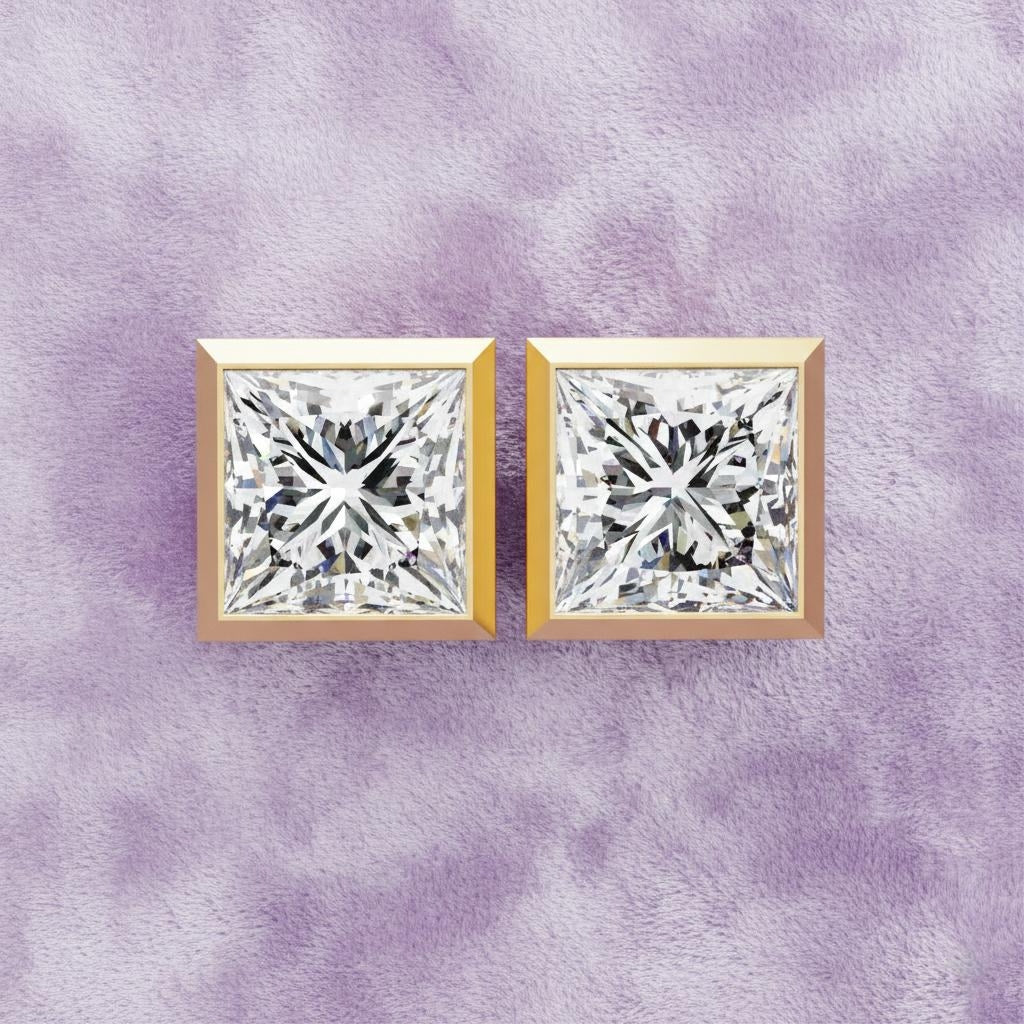 Luxe Prism Princess Studs Main image