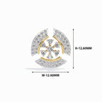 Starlisse Floral Diamond Studs
