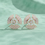 Starlisse Floral Diamond Studs