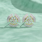 Starlisse Floral Diamond Studs