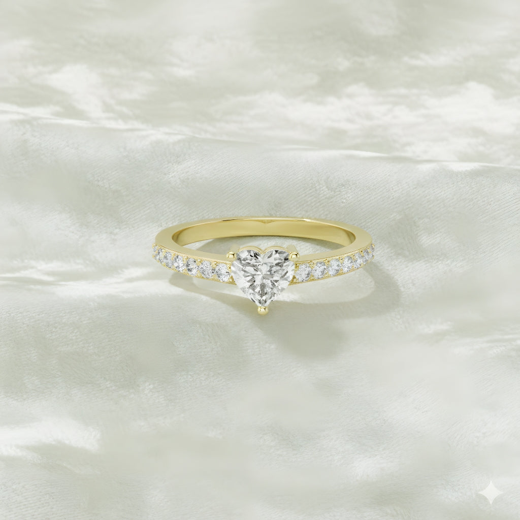 Promise of Love Heart Ring Main image