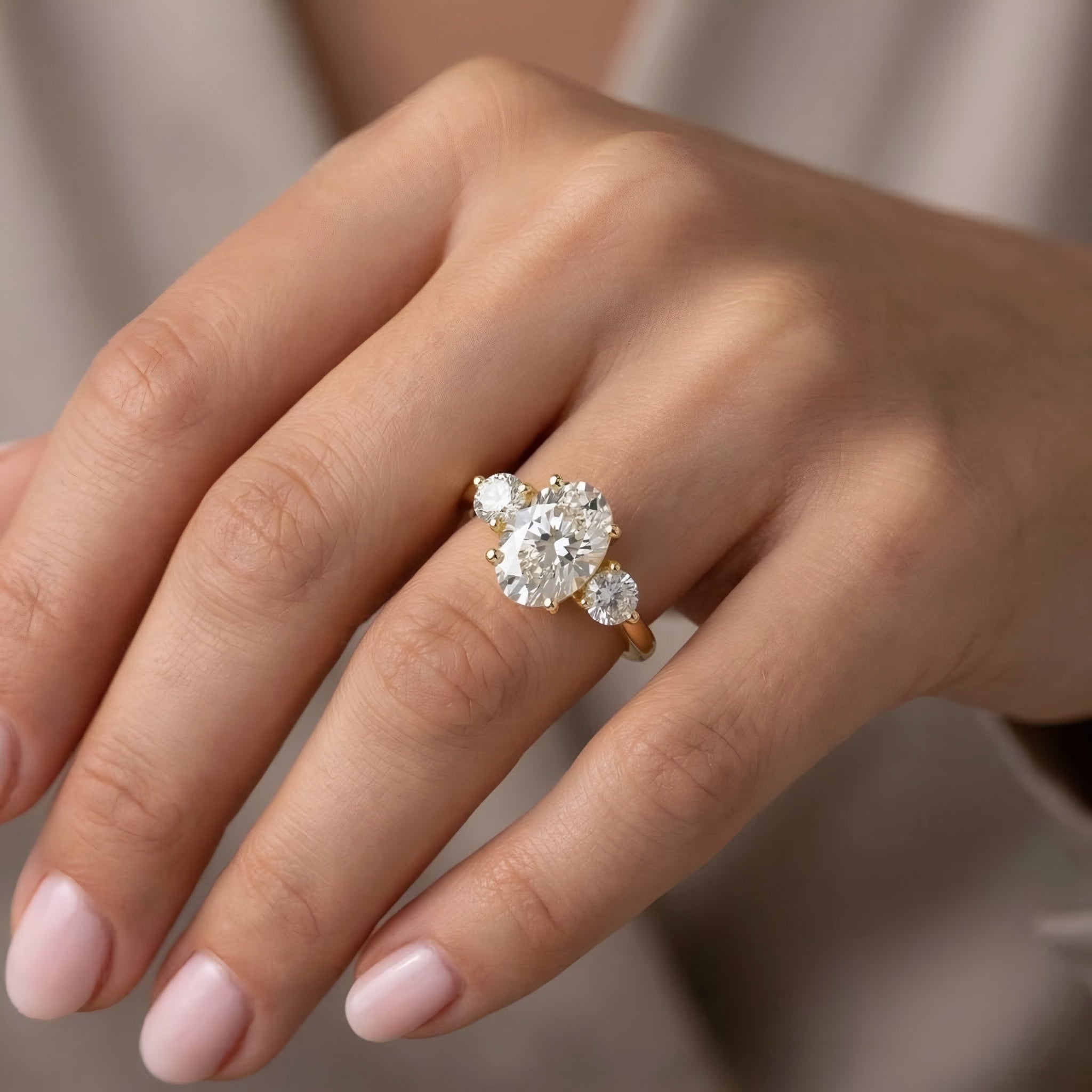 Empress Oval Ring Secondary image