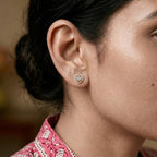 "Eternal Pulse" Heart Studs