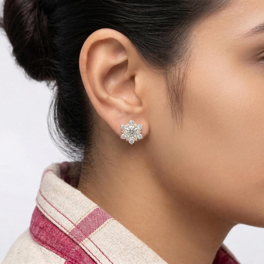 Royale Lab-Grown Diamond Stud Earrings