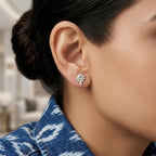 Blossom Diamond Earrings Studs