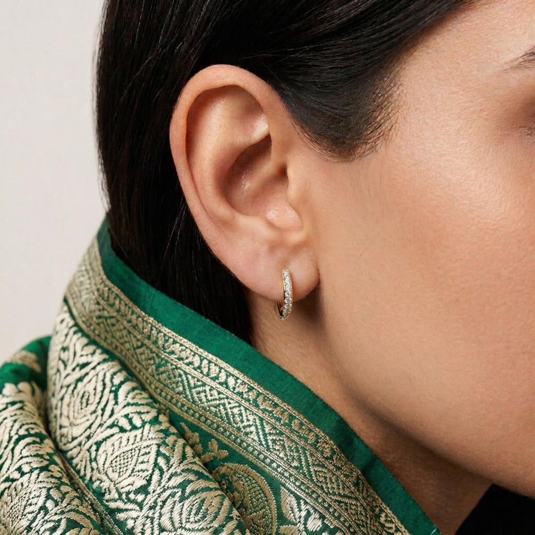 pure diamond spark hoops