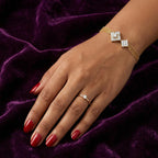 Celestia Square Lab-Grown Diamond Bracelet
