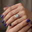 Royal Horizon Diamond Bezel Ring