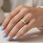 Pear Majesty Engagement Ring