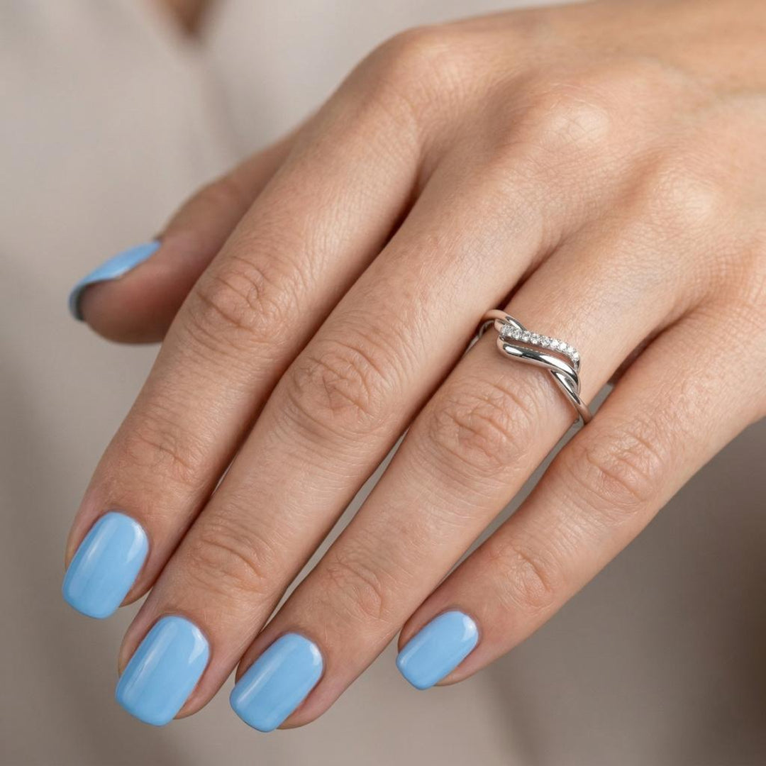 Eternal Ribbon Diamond Ring Secondary image