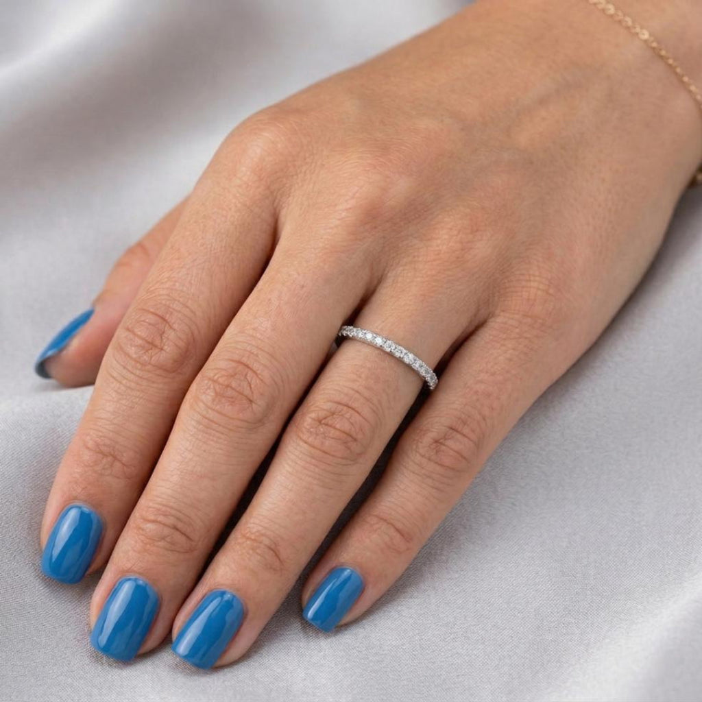 Classic Diamond Line Ring