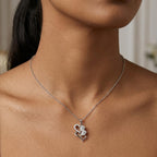 Twin Heart Diamond Pendant