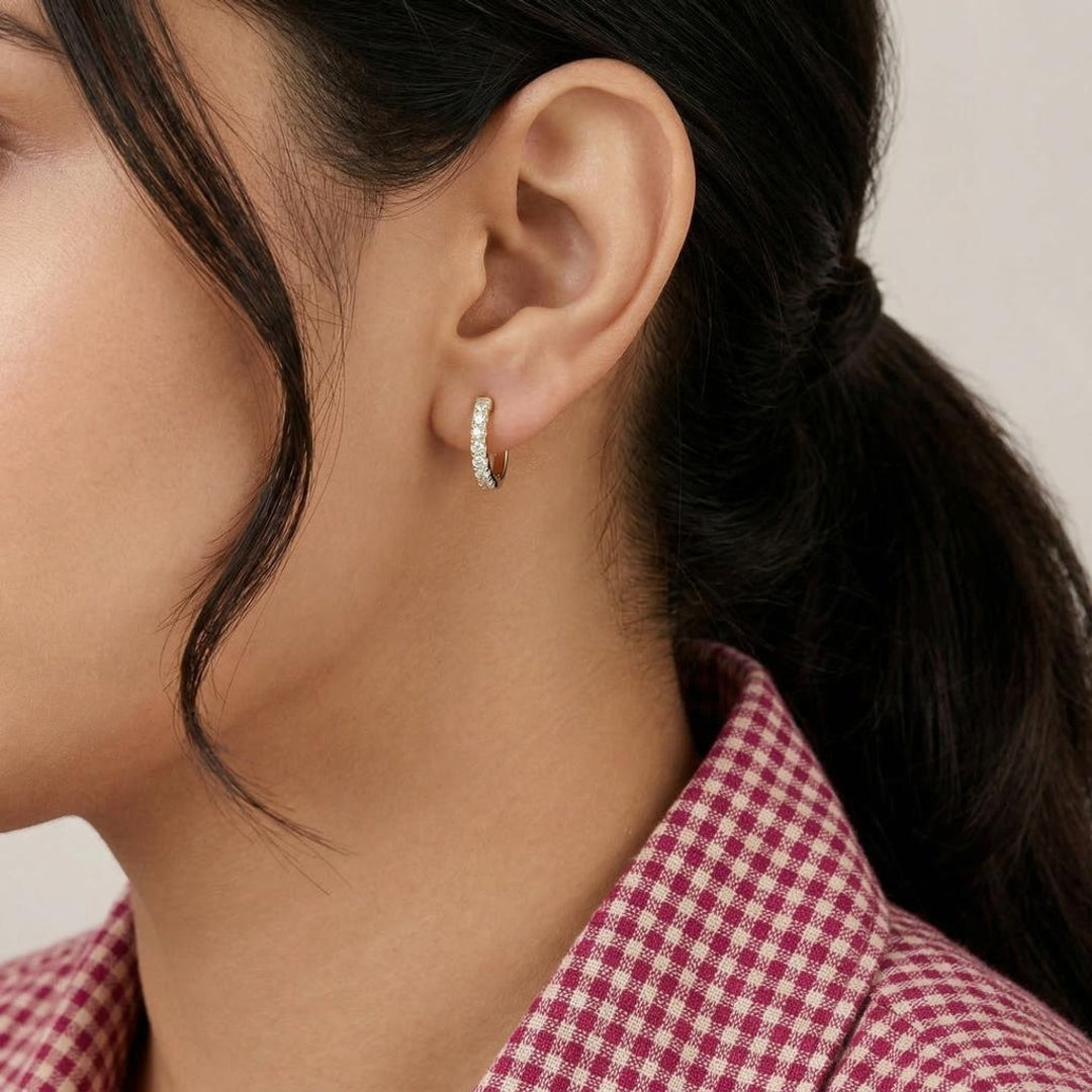 pure diamond spark hoops