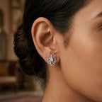 Butterfly Diamond Stud Earrings