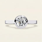 Kriva Bezel Solitaire Ring