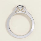 Kriva Bezel Solitaire Ring