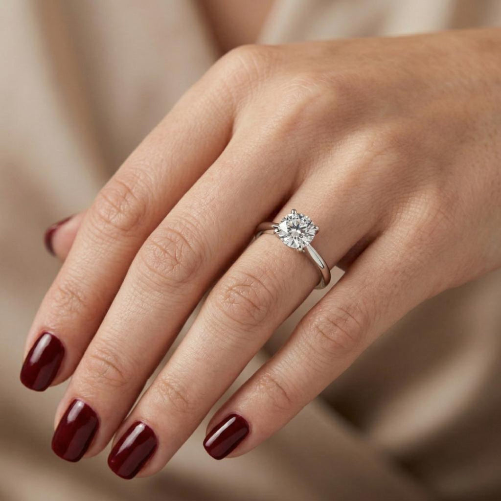 The Zenith Solitaire Ring Secondary image