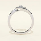The Heart-Bound Solitaire Ring
