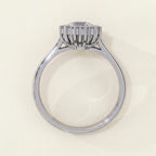 The Sapphire Halo Ring