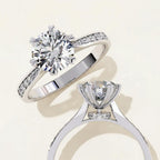 The Heart-Prong Pave Solitaire