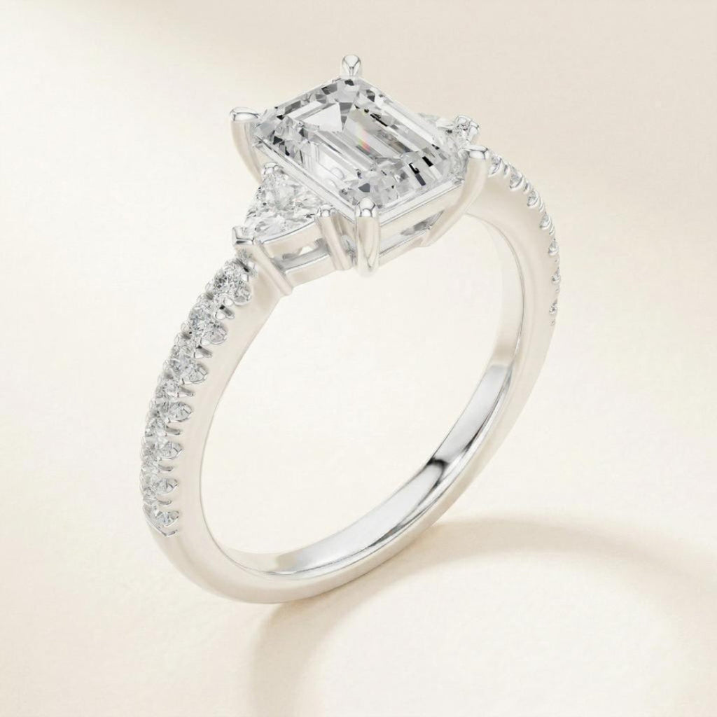 Emerald Trinity Luxe Ring