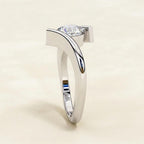 Flora Twist Diamond Ring