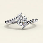Flora Twist Diamond Ring
